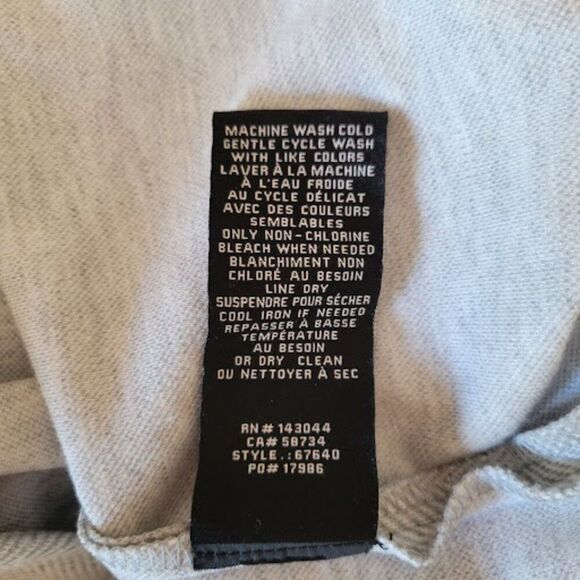 Bagatelle Collection - Oversized Long Cardigan Blazer Grey Open Front | Sz L - Picture 7 of 10